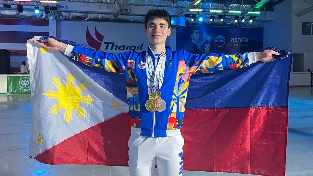 Peter Groseclose hopes Philippine team SEA Games medals will be stepping stones for skating